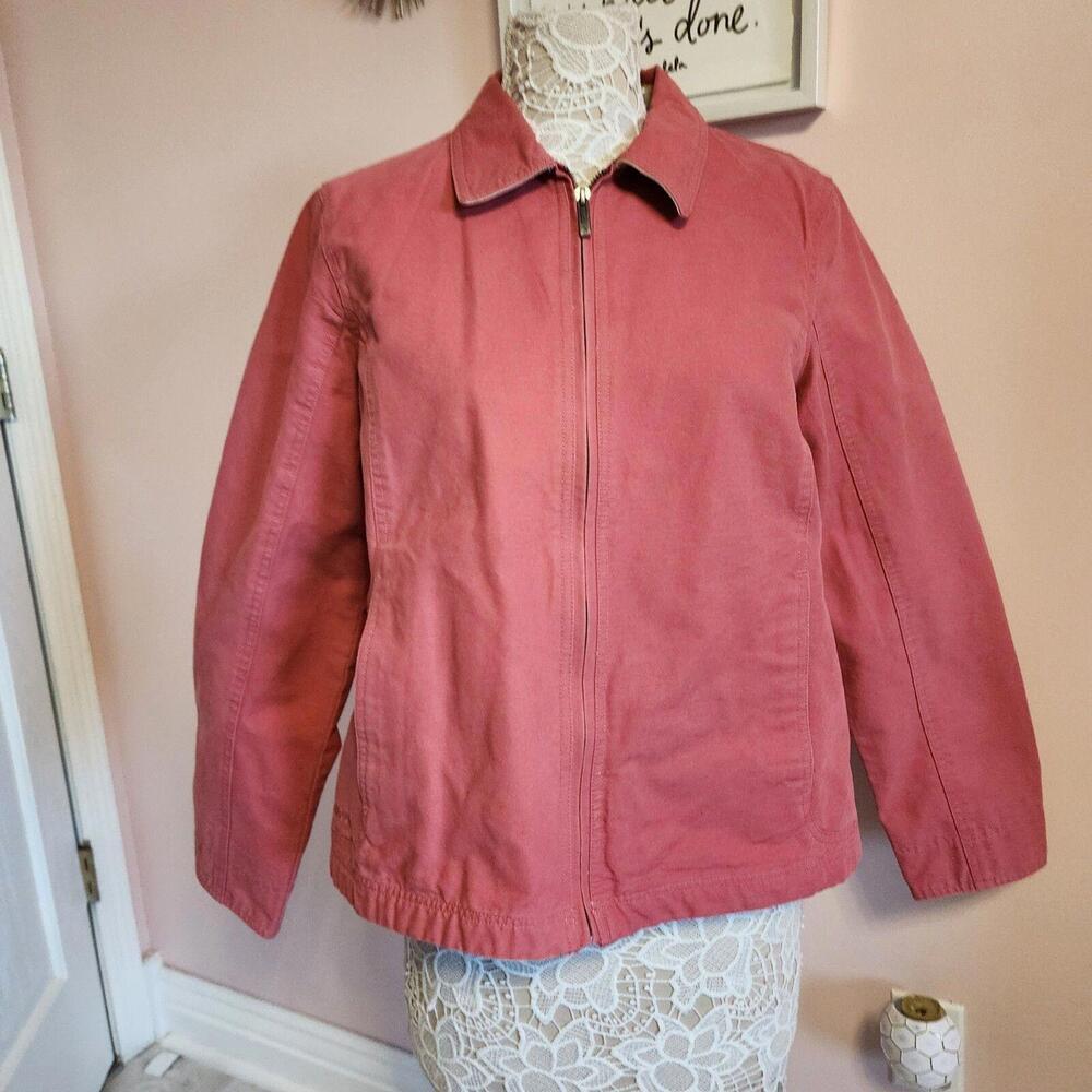 LKNW Dri Duck for her womans Pink Coat jacket Large pink - Picture 7 of 9